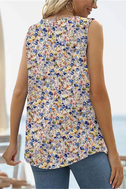 Women&#39;s Square Neck Tank - (Apricot)