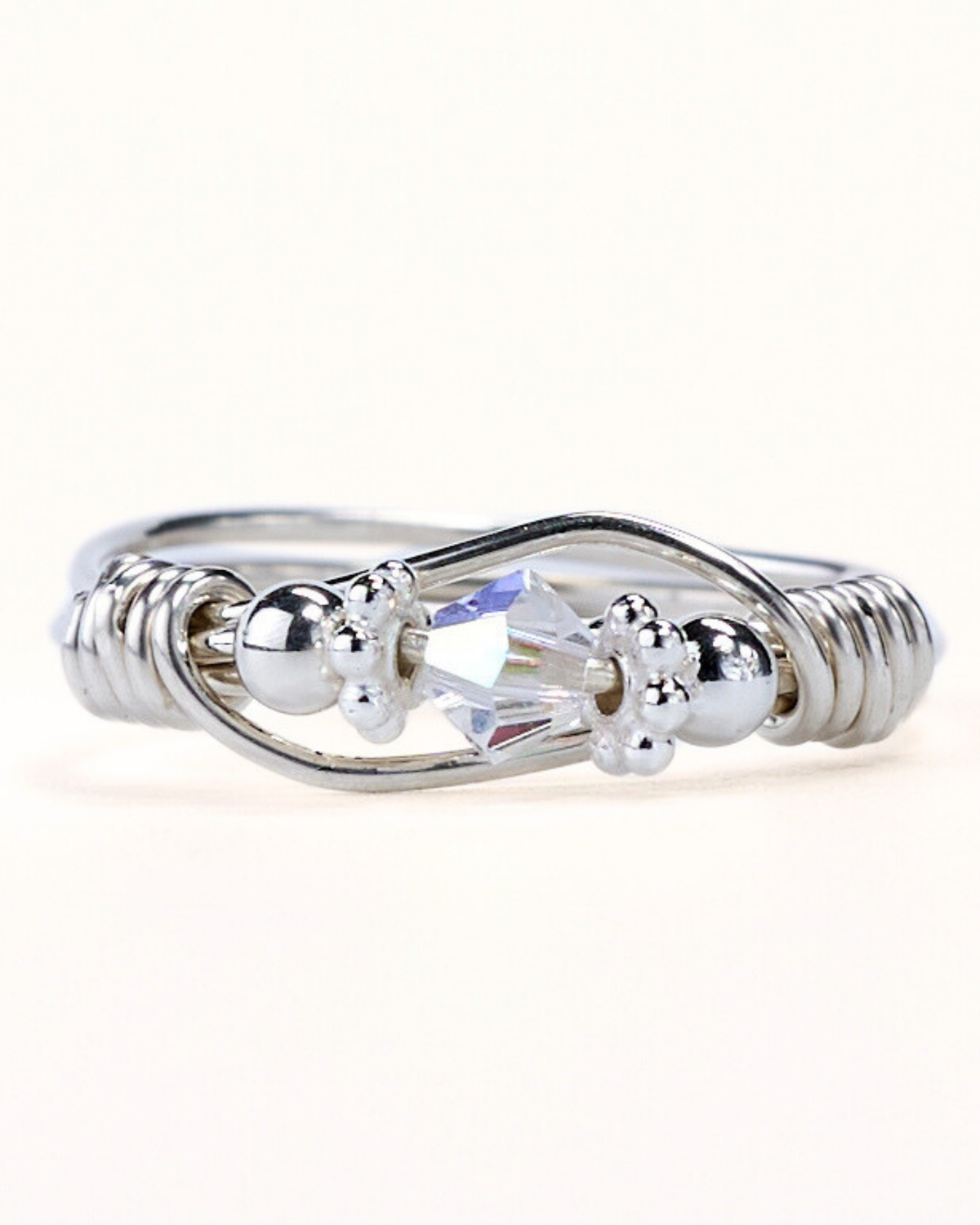 April Birthstone Ring