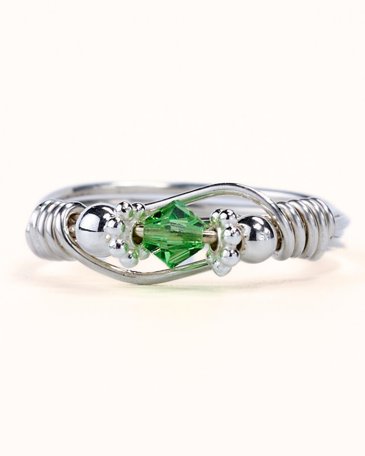 August Birthstone Ring