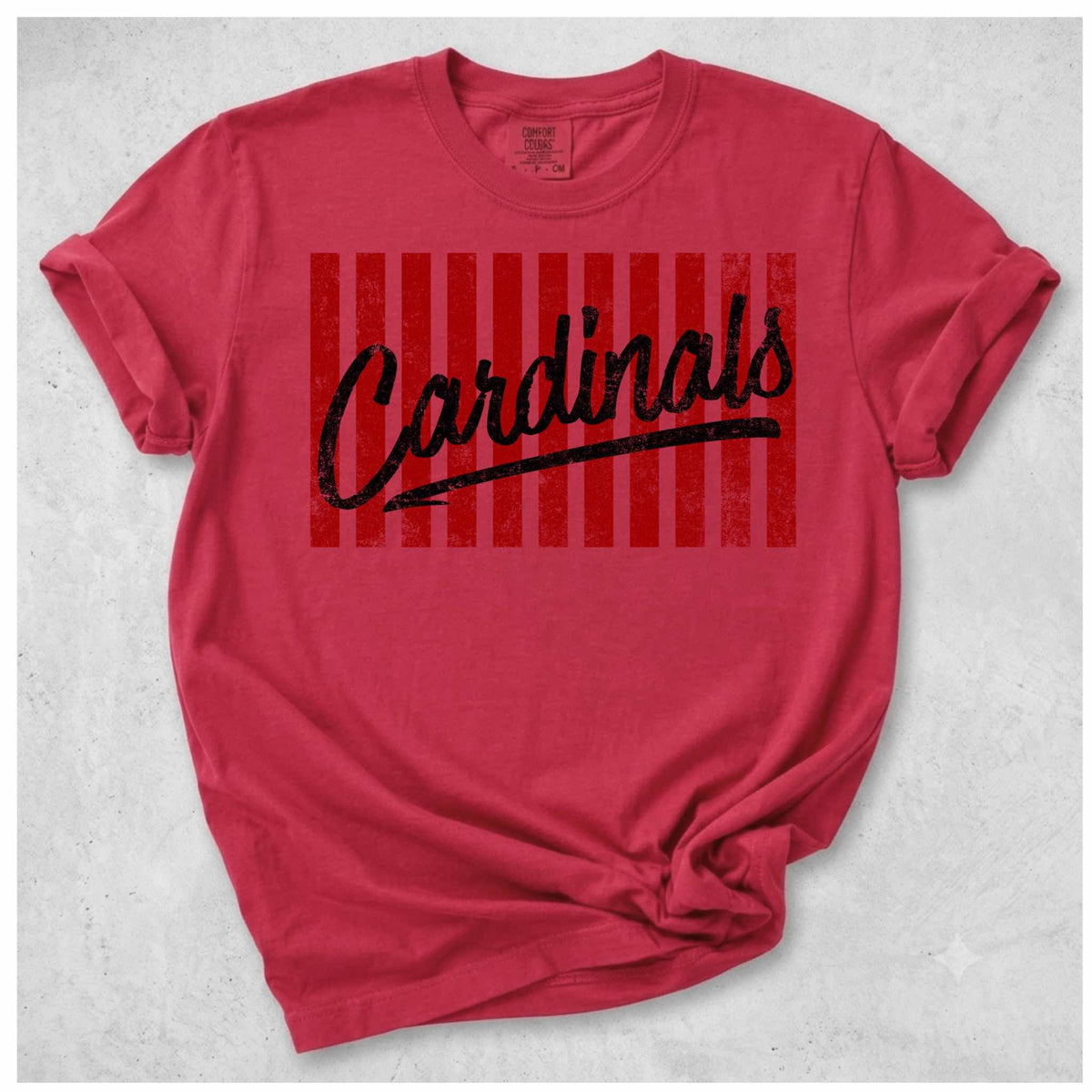 Custom Cardinal tee