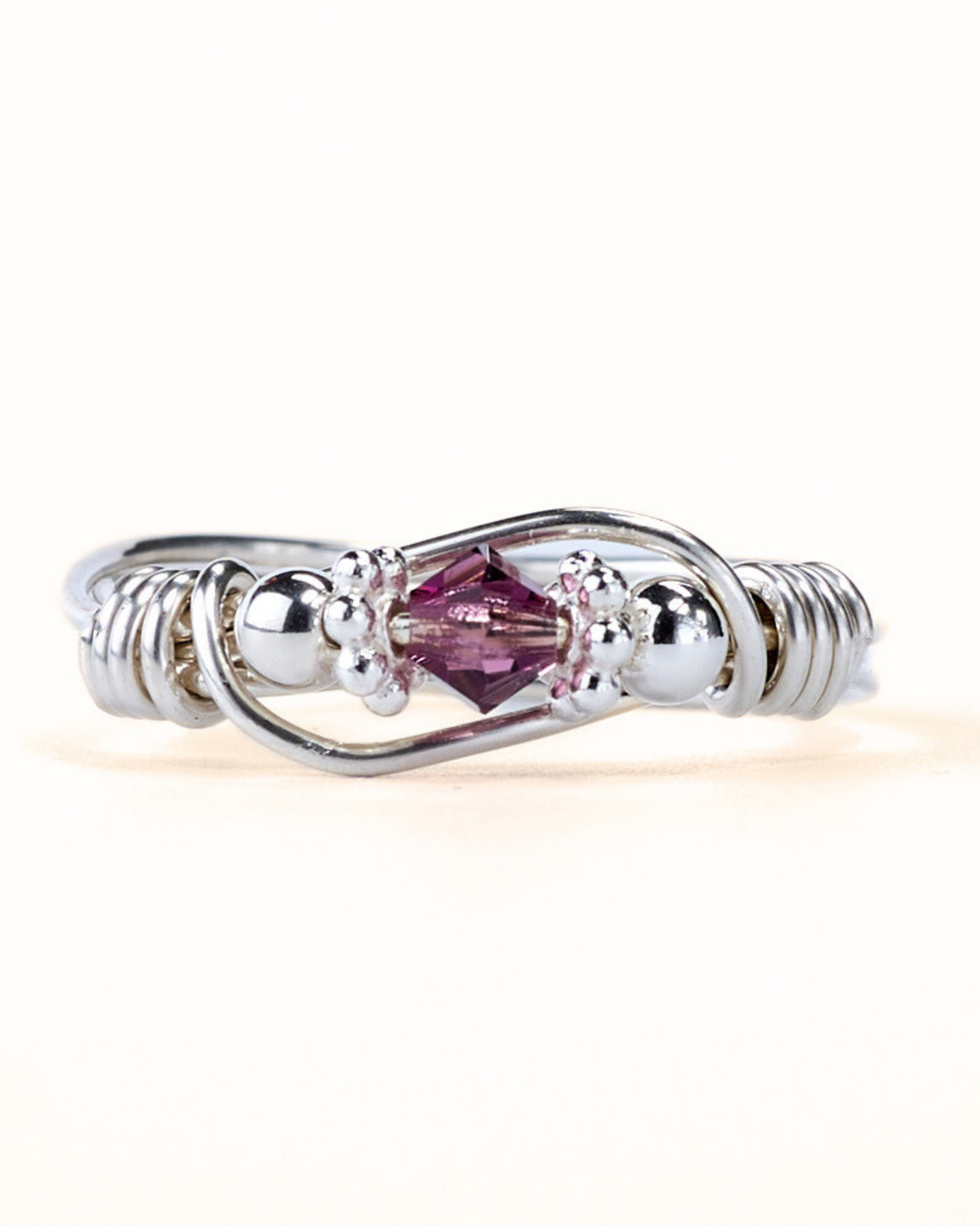 February Birthstone Ring