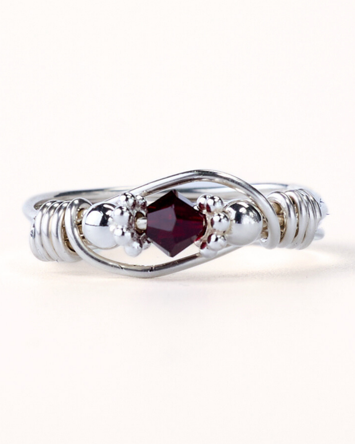 January Birthstone Ring