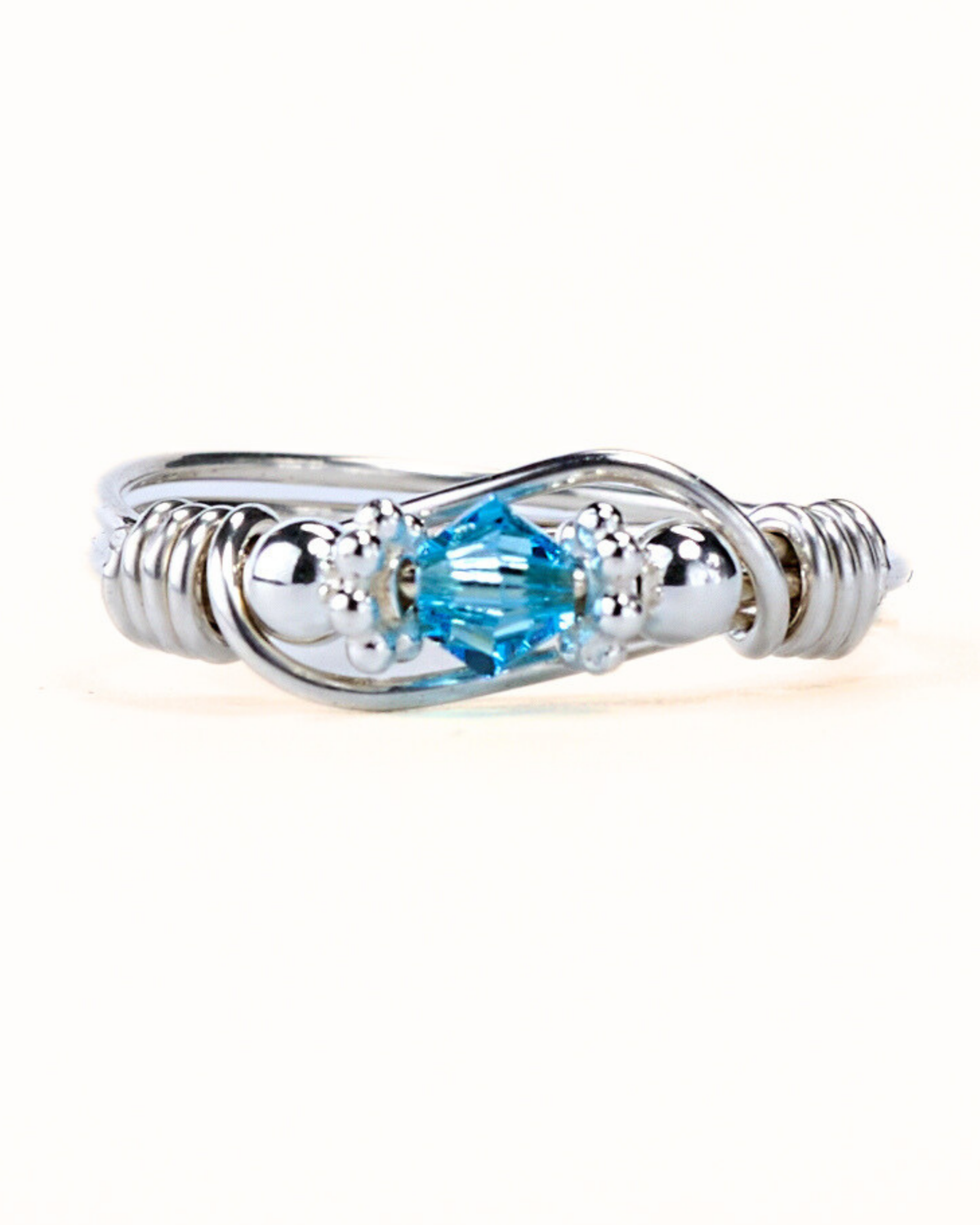 March Birthstone Ring