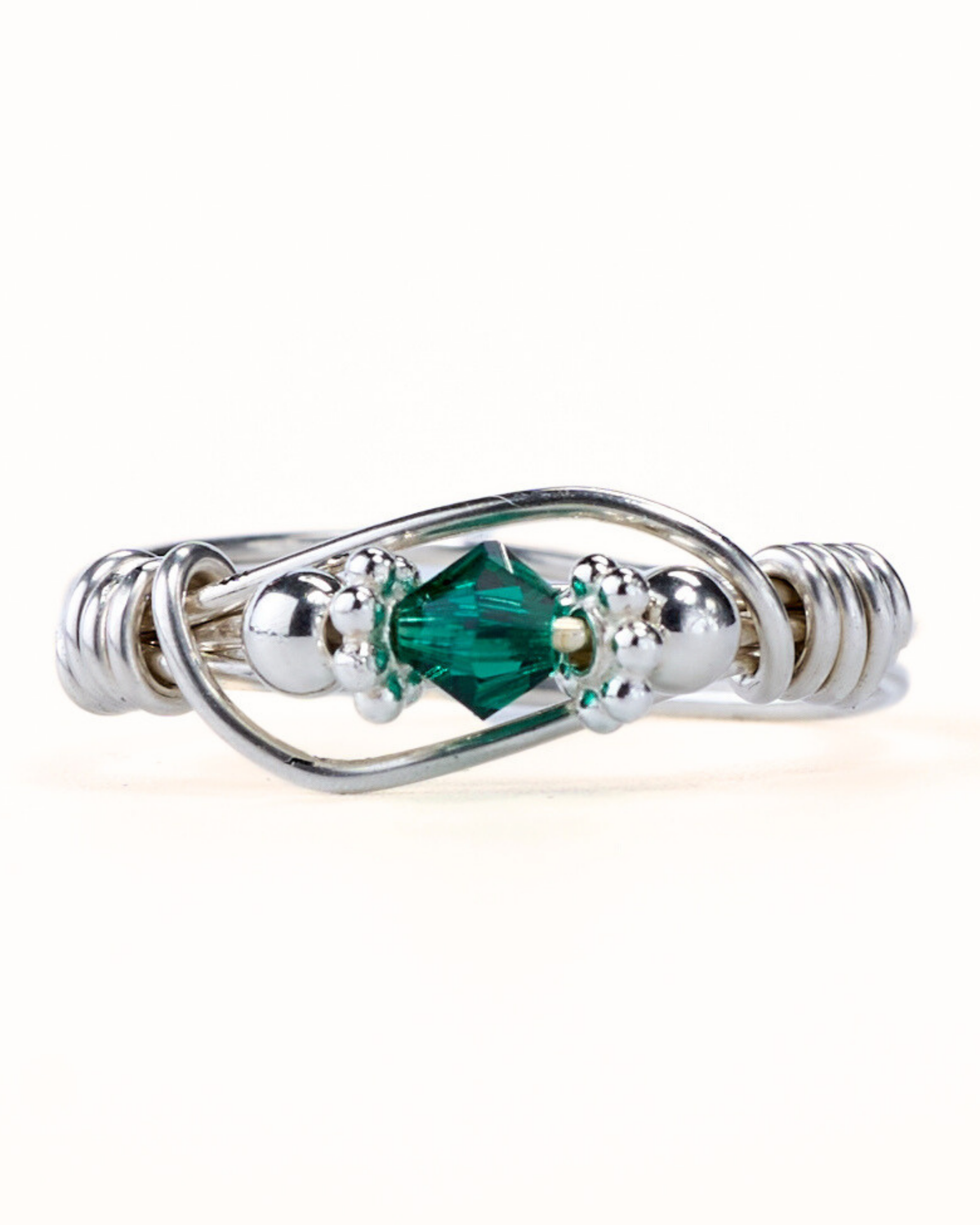 May Birthstone Ring