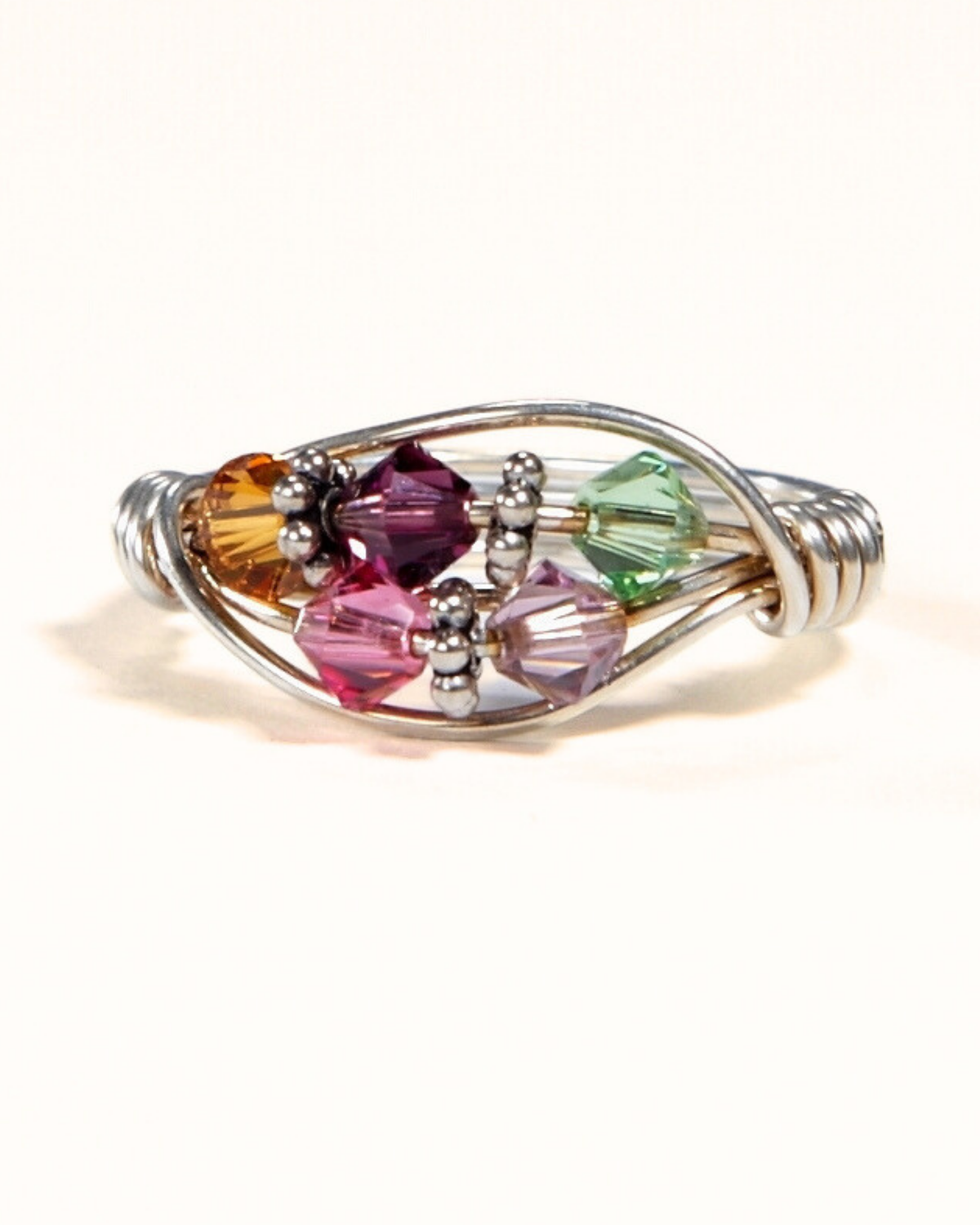 Grandmother&#39;s Family Ring 5 Birthstones