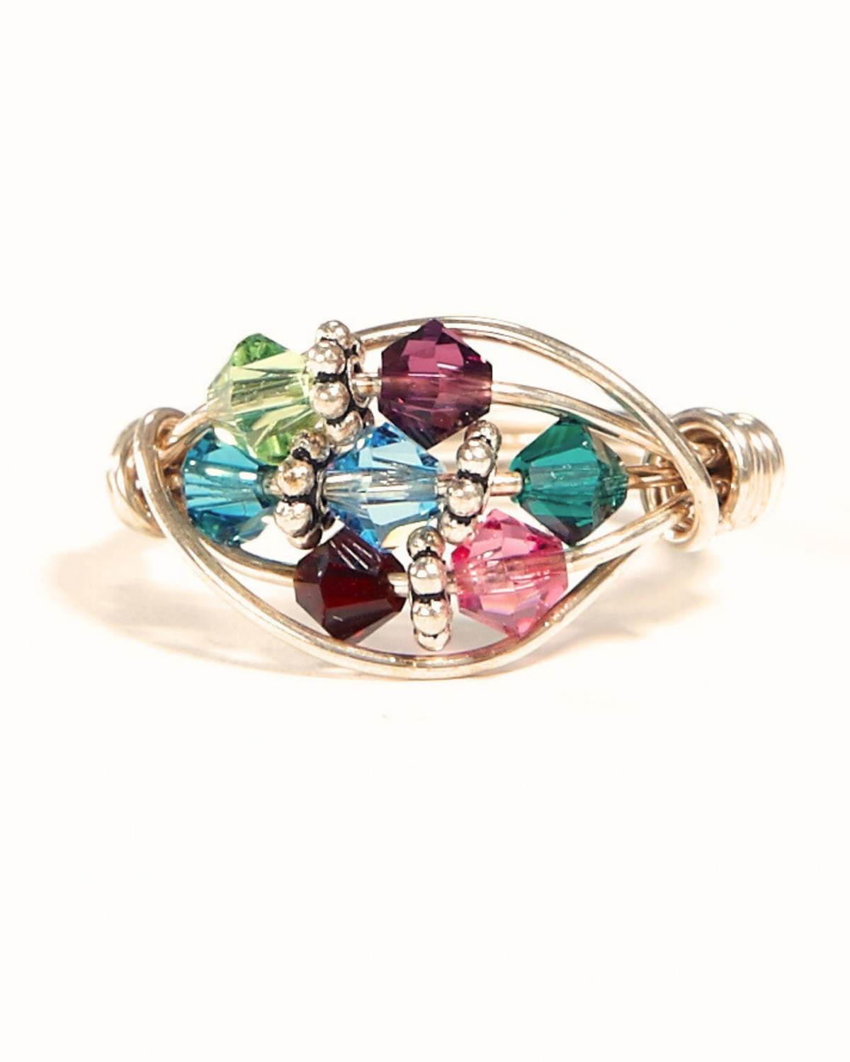 Grandmother&#39;s Family Ring 7 Birthstones