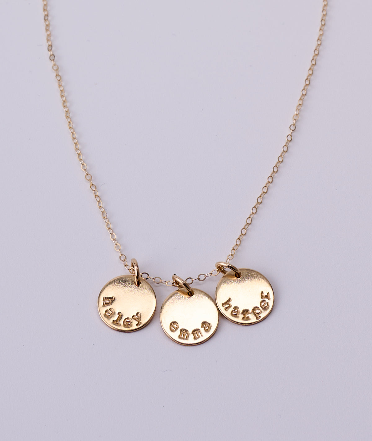 Name Disc Necklace ( 1/2&quot; Disc)