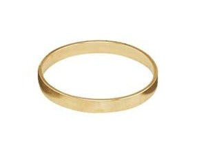 A gold-colored smooth skinny ring with a 2.3mm width.